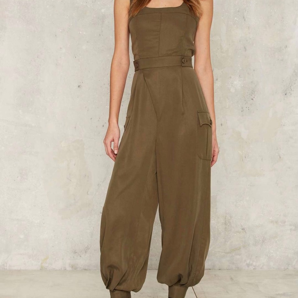 Nasty Gal Collection “Let It Cargo” Jumpsuit